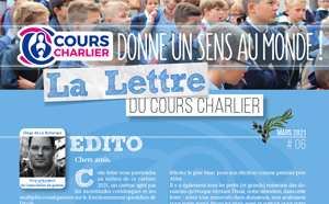La lettre du Cours Charlier – Mars 2021